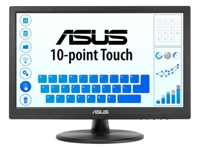 ASUS VT169HE - LED-Monitor - 40.6 cm (16") (15.6" sichtbar)