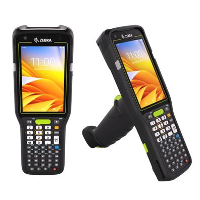 Zebra MC3400 Full Featured, 2D, SE58, 10,5cm (4''), Num., Gun, IST, hot-swap,