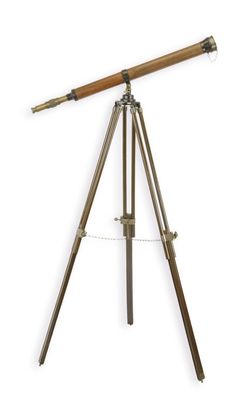 Fernrohr Teleskop auf Stativ Antik-Stil Replikat Retro Design