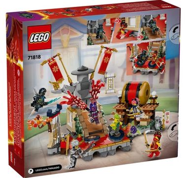Lego® Ninjago Turnier-Arena #71818 NEU & OVP Gratis Versand