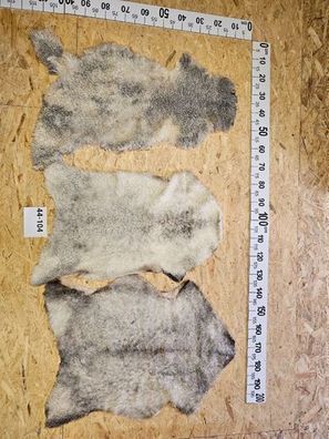 Echtes Gotland Öko Schaffell Unikat 44-104