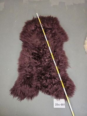 Echtes Öko Schaffell gefärbt Unikat 254-001