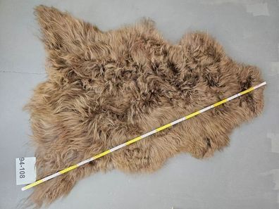 Schaffell grau XXL Unikat 94-108