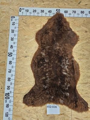 Schaffell Naturfarbe Unikat 452-036