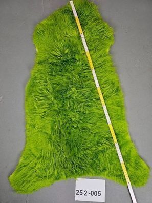 Echtes Öko Schaffell gefärbt Unikat 252-005