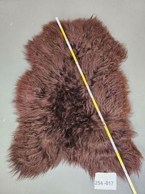 Echtes Öko Schaffell gefärbt Unikat 254-017