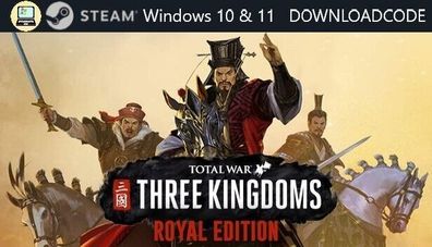 NEU PC Computer Spiel Total War Three Kingdoms Royal Edt für Windows 10 11 STEAM