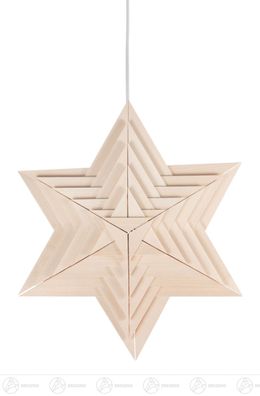 Fensterschmuck Weihnachtsstern, elektr. Beleuchtung B= x H=ca 40 cmx40 cm NEU