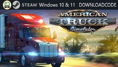 NEU PC Computer Spiel American Truck Simulator für Windows 10 11 STEAM Download
