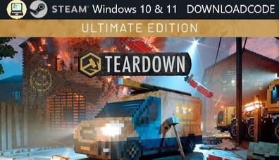 NEU PC Computer Spiel Teardown Ultimate Edt für Windows 10 11 STEAM Downloadcode