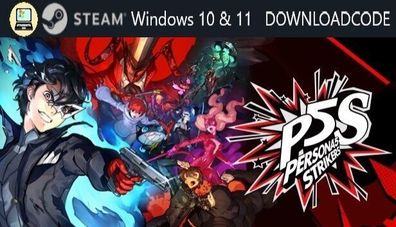 NEU PC Computer Spiel Persona 5 Strikers für Windows 10 11 STEAM Download Code