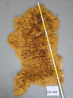 Echtes Öko Schaffell gefärbt Unikat 253-008