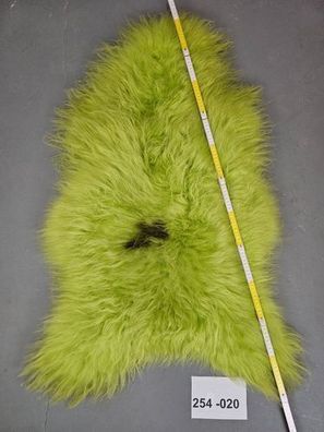 Echtes Öko Schaffell gefärbt Unikat 254-020