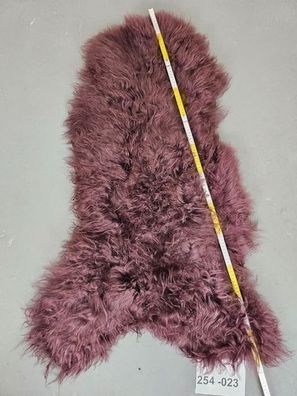 Echtes Öko Schaffell gefärbt Unikat 254-023