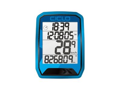 Ciclosport Fahrradcomputer "Protos 213" SB-verpack blau