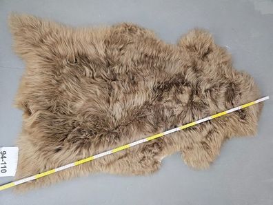 Schaffell grau XXL Unikat 94-110