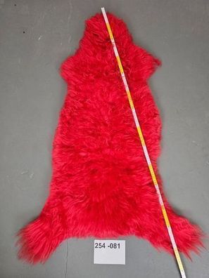 Echtes Öko Schaffell gefärbt Unikat 254-081