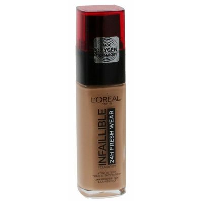 LOreal Paris Foundation Infaillible 32H 300 Amber, LSF 25, 30 ml
