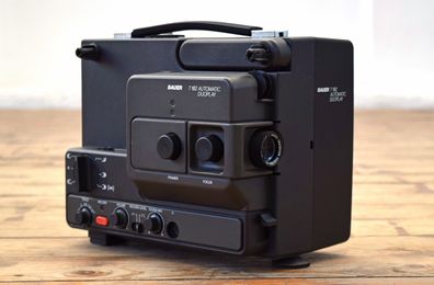 Bauer T 182 Automatic Duoplay Super 8 Schmalfilm Projektor