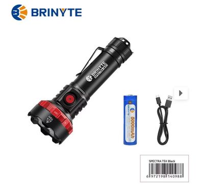 Brinyte Spectra T5X Jagdlampe mit Farbwechselfunktion und Blutspurverfolgung