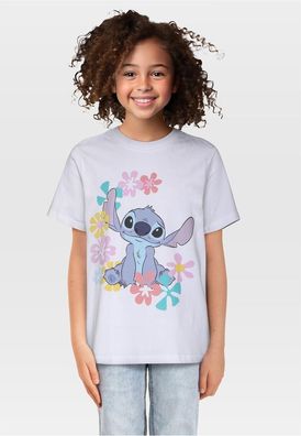 Mister Tee Kinder Kids Lilio&amp; Stitch Flower Tee MTK327