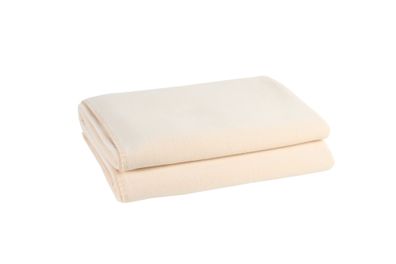 Zoeppritz Basis Soft-Fleece cream blanket 020 65% Polyester, 35% Viscose 160x200