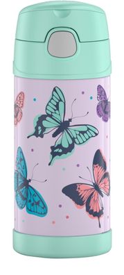 Thermos Funtainer STRAW BOTTLE 0,35 l Trinkflasche butterflies | HAN 4113401035 |