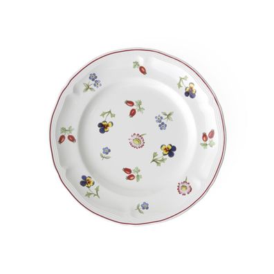 Villeroy & Boch Vorteilset 6 Stück Petite Fleur Brotteller Premium Porcelain weiß