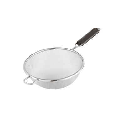 Utensili Cucina Paderno Suppensieb 7 cm Edelstahl/PP schwarz 12622-07