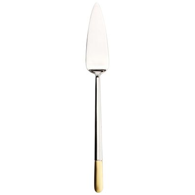 Villeroy & Boch Vorteilset 6 Stück Ella teilvergoldet Fischmesser Edelstahl silber