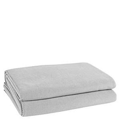 Zoeppritz Basis Soft-Fleece light grey mel. blanket 920 65% Polyester, 35% Viscose