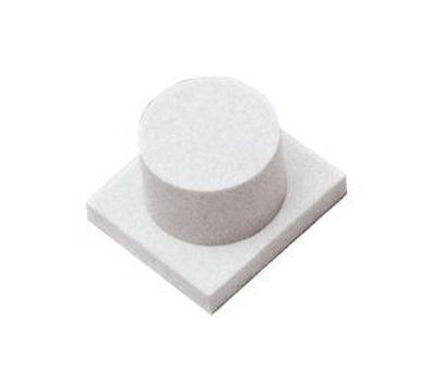 Pasticceria Paderno Auswurfform 75 gr. PP weiß/Komma 47658-05