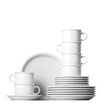 Thomas Vorteilsset 4 x Trend Weiss Kaffeeset 18-tlg. 11400-800001-18735 und Gesch