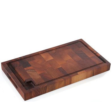 Zassenhaus Hackblock, Nussbaum Stirnholz 45 x 25 x 4 cm 57300 4006528057300