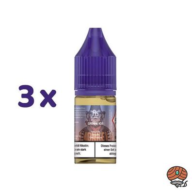 RandM Tornado Grape Ice 20mg/ml Nikotin, 3x 10ml Liquid