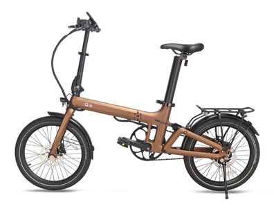 Oik Pendeln Faltbares Carbon E Bike 250W Heckmotor mit Riemenantrieb 65 km Reichweite