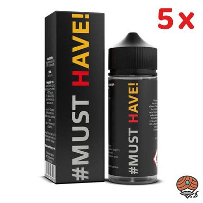 Musthave H (Birne, Pflaume) Longfill E-Liquid / Liquid Aroma 5x 10ml