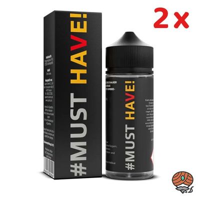 Musthave V (Erdbeere, Himbeere) Longfill E-Liquid / Liquid Aroma 2x 10ml