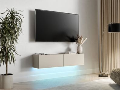 TV-Lowboard Govi 140 TV Wohnzimmer Modern Tisch Design Schrank Kollektion