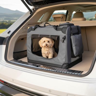 Hundetransportbox Hundetasche Hundebox faltbare Tiertasche Größe & Farbe wählbar
