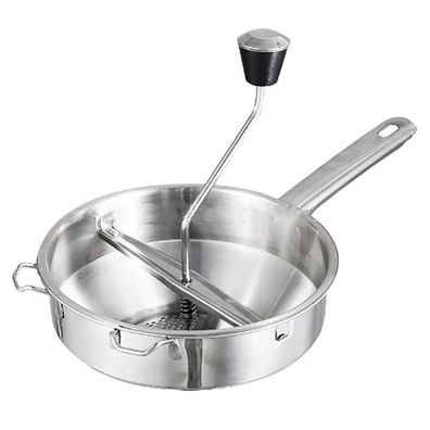 Multifunctional Stainless Steel Food Mill & Rotary Vegetable Strainer with Milling D