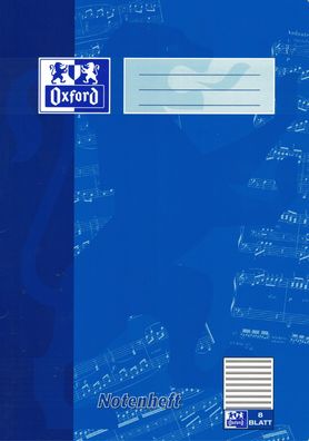 OXFORD Notenheft DIN A4