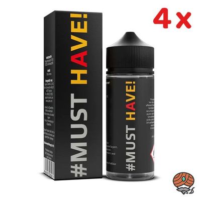 Musthave A (Cranberry, Kirsche) Longfill E-Liquid / Liquid Aroma 4x 10ml