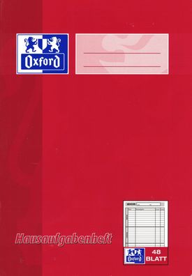 OXFORD Hausaufgabenheft DIN A5
