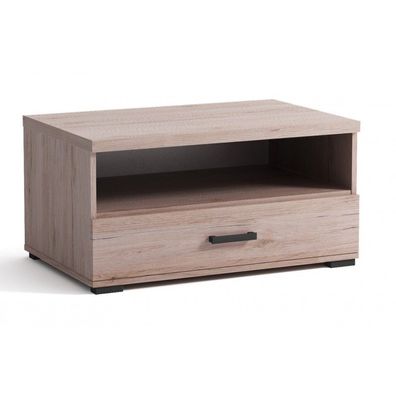 Kora TV Tisch 80 cm für das Wohnzimmer Farben weiss, Sonoma Eiche, San Remo