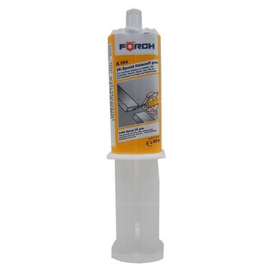 FOERCH K154 2K-EPOXID Klebstoff 0.030 KG GRAU Flüssigmetall Steinkleber