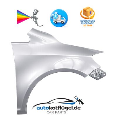 Kotflügel VW Golf PLUS Rechts LR7L 05-14 Neu Lackiert