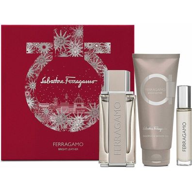 Salvatore Ferragamo Bright Leather Lote 3 Piezas