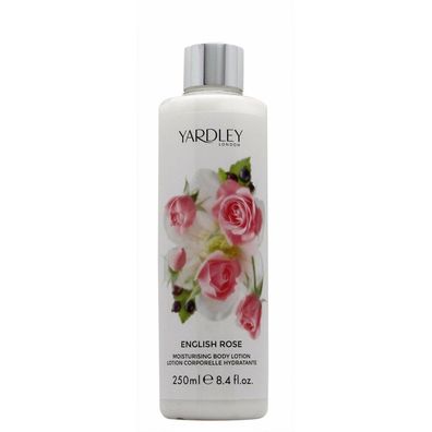 Yardley English Rose Moisturising Body Lotion 250ml