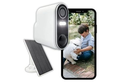 Konyks Camini Air 2 Solar - WiFi Kamera, Solarpanel, Nachtvision